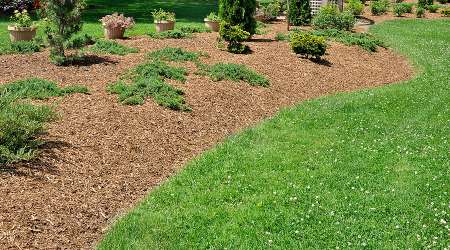 mulch installation